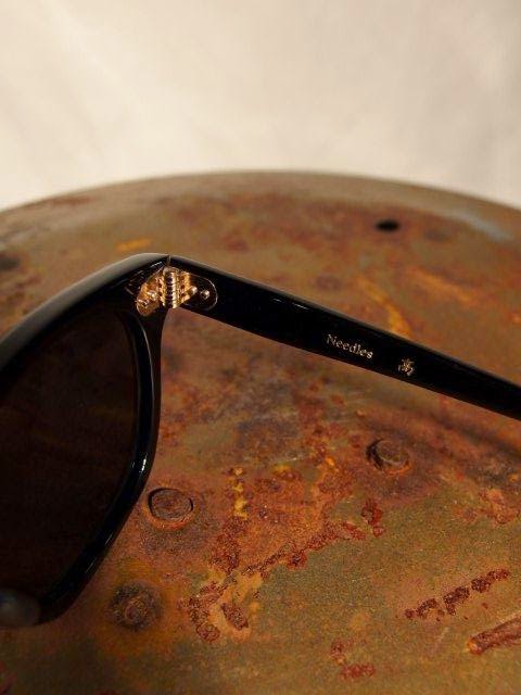 Needles 眼鏡 ウェリントン ゴールドフレーム 新しいスタイル